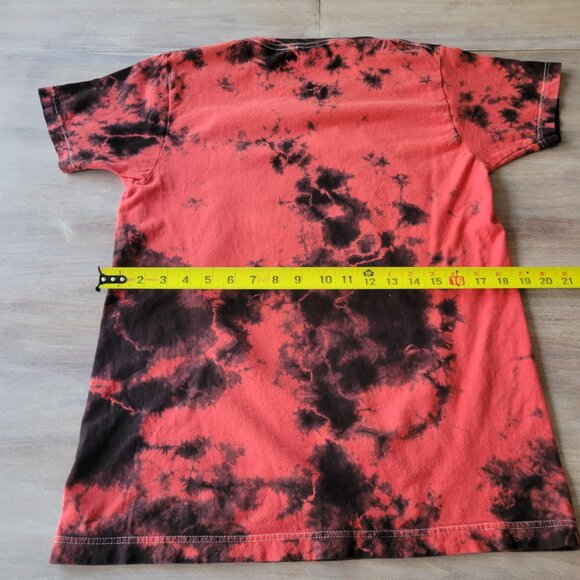 Neon Genesis Evangelion Asuka Langley T-Shirt Small Red Black Tie Dye Anime - Picture 4 of 7